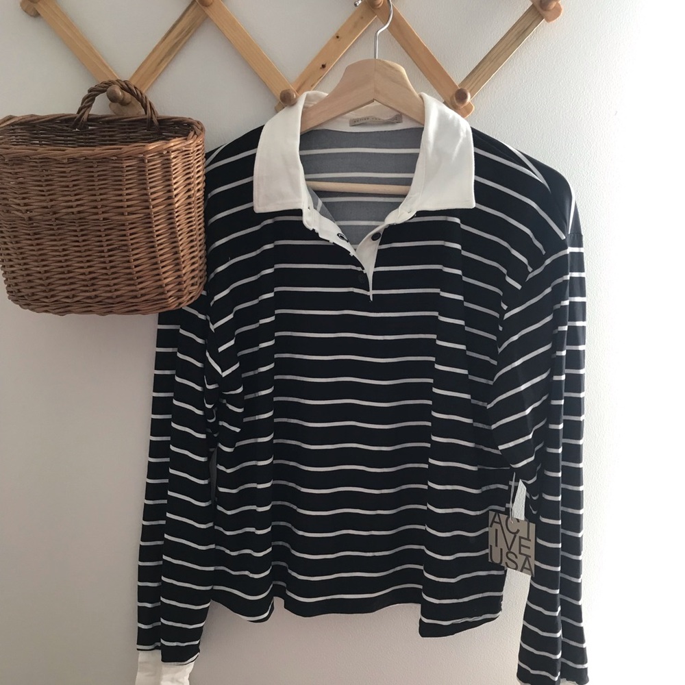 striped top